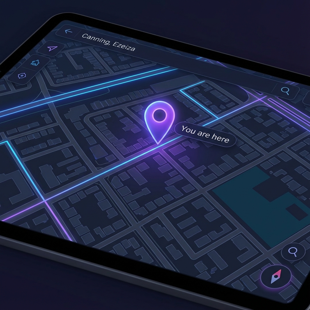 Mapa oficinas Canning, Ezeiza